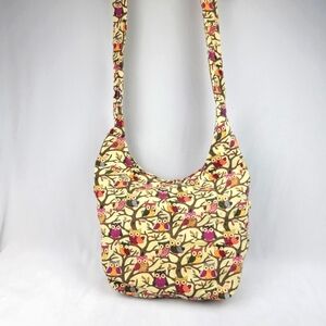 Owl long strap crossbody/ messenger bag